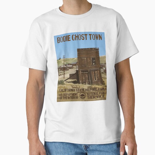 Bodie Ghost Town California State Park Poster Classic T-Shirt for Sale by JHermanRussell