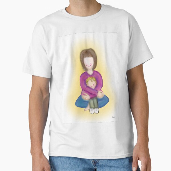 A mother’s hug Classic T-Shirt for Sale by LouisaDent