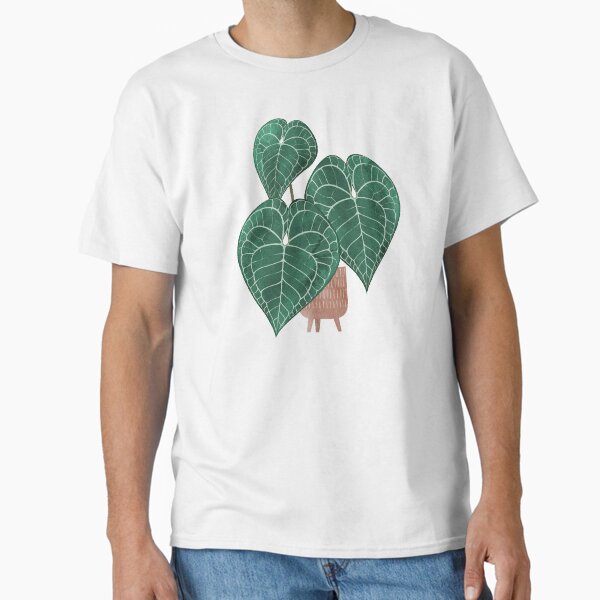 Anthurium clarinervium (potted) Classic T-Shirt for Sale by ikerpazstudio