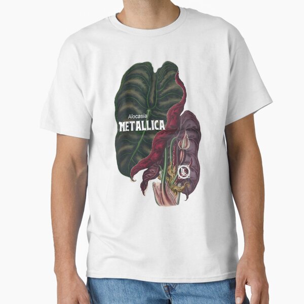 Alocasia metallica Classic T-Shirt for Sale by LloydLibrary