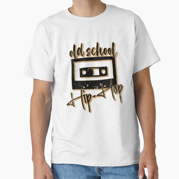 cool old school hip-hop cassette beatbox Classic T-Shirt by Eastcook