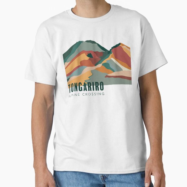 Tongariro Alpine Crossing New Zealand Classic T-Shirt for Sale by anvnb