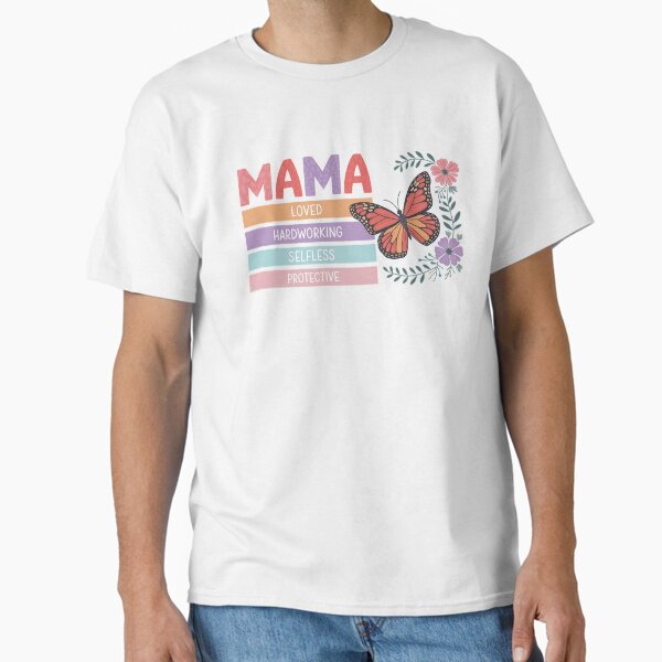 Mama Butterfly - Inspirational Mother’s Day Design Classic T-Shirt for Sale by Charlietule