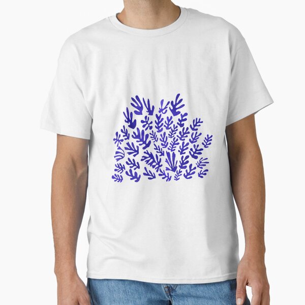 Blue Leaves Classic T-Shirt for Sale by ShaMiLaB