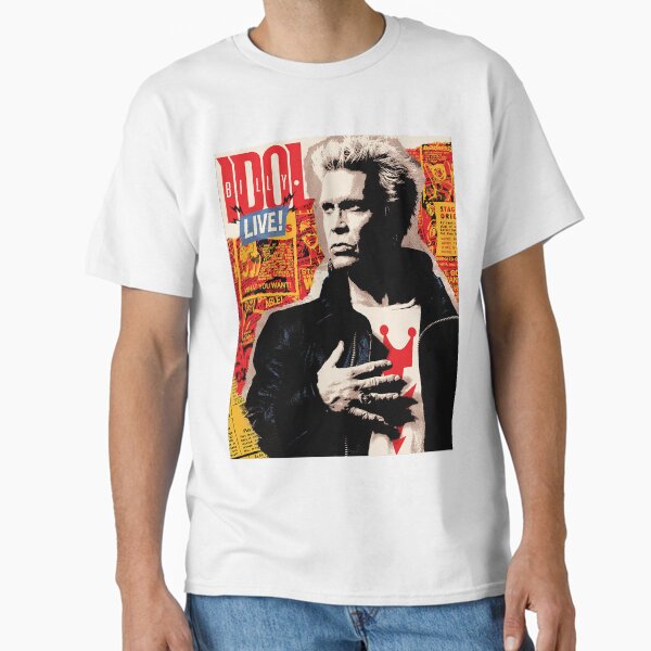 BillyIdol anakkembar Classic TShirt for Sale by phcole13