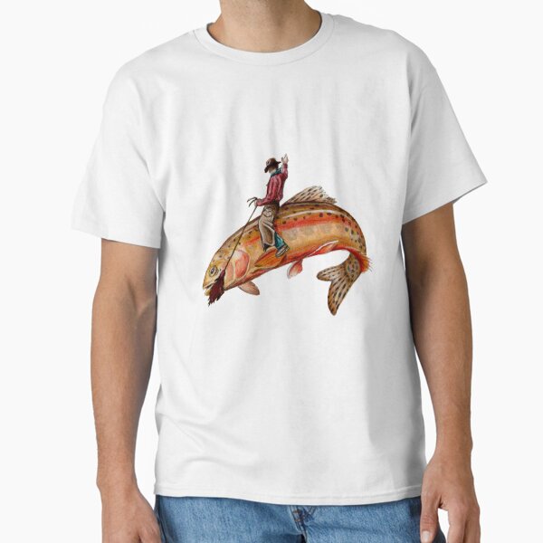 Golden Trout Cowboy Classic T-Shirt for Sale by aliceready8