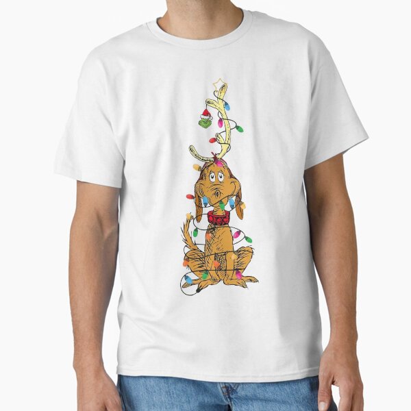 "Dog Christmas Light" Classic T-Shirt for Sale by AprilBerlin99