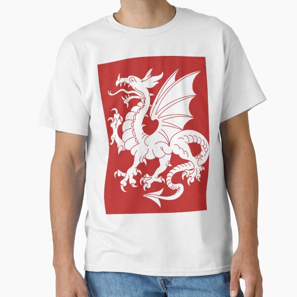 Copy of Anglo Saxon Flag Classic T-Shirt for Sale by roberthamilton1