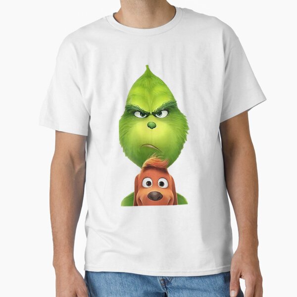 "Grinch and max angry face" Classic T-Shirt for Sale by RoleyPoleyHami