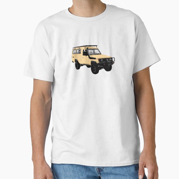 75 Series Toyota Land Cruiser Troop Carrier Classic T-Shirt for Sale by EuphoricRice