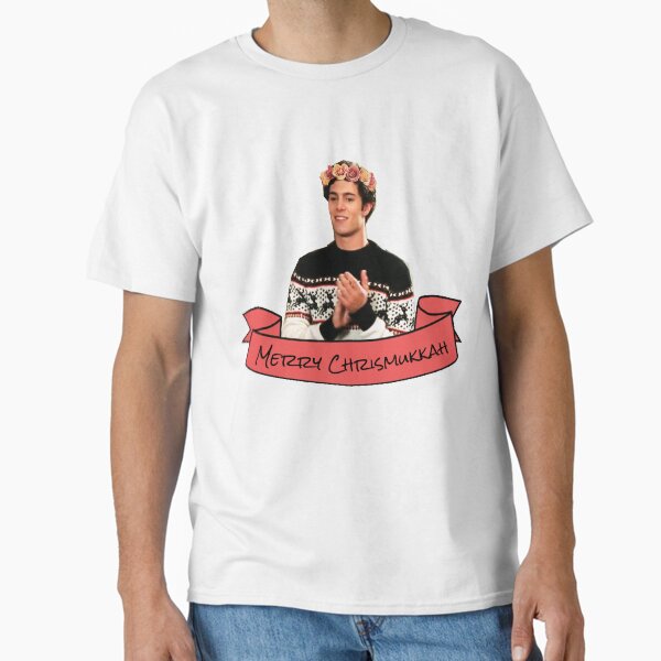 "merry chrismukkah seth cohen flower crown" Classic T-Shirt for Sale by lunalovebad
