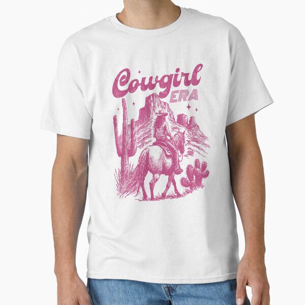 Cowgirl Era Country Western Pink Classic T-Shirt for Sale by Jcat7