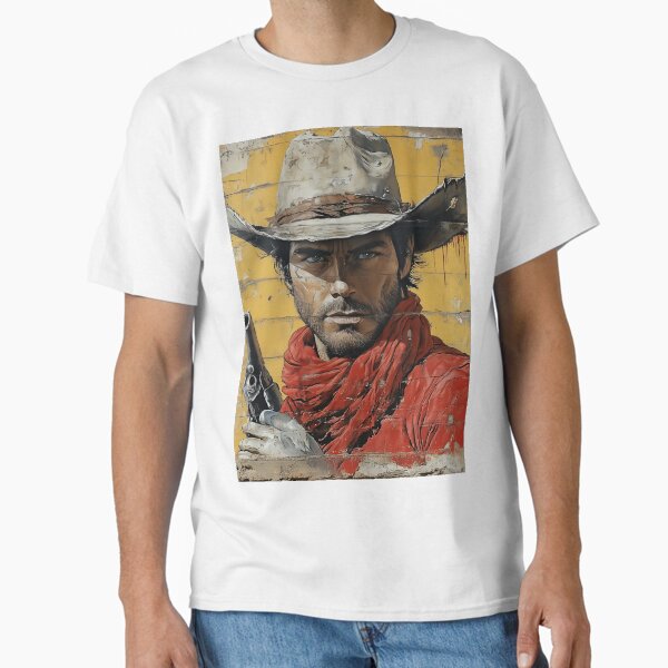 Gunsmoke Outlaw Classic T-Shirt by shadowart86