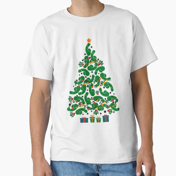 "Dirty Christmas" Classic T-Shirt for Sale by CindAmmann