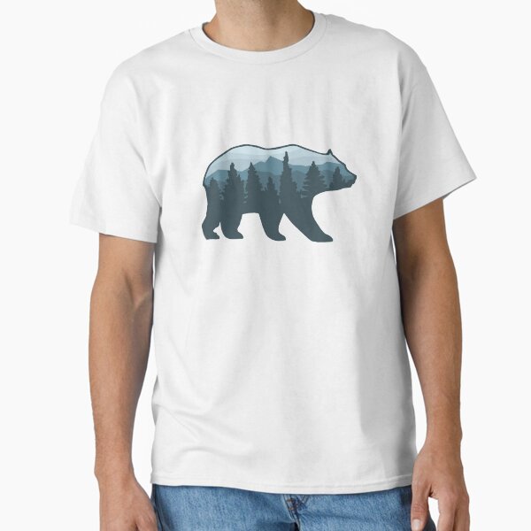 Bear roaming forrest  Classic T-Shirt for Sale by tlaprise