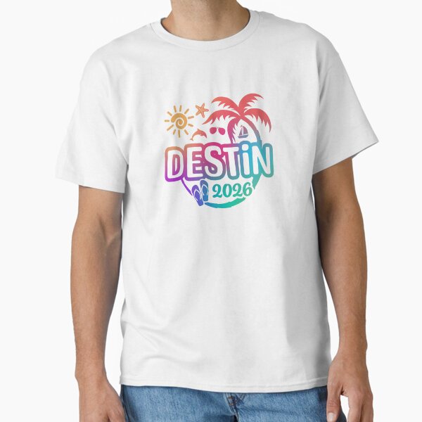 2026 Destin FL Vacation or Trip Classic T-Shirt for Sale by brackerdesign