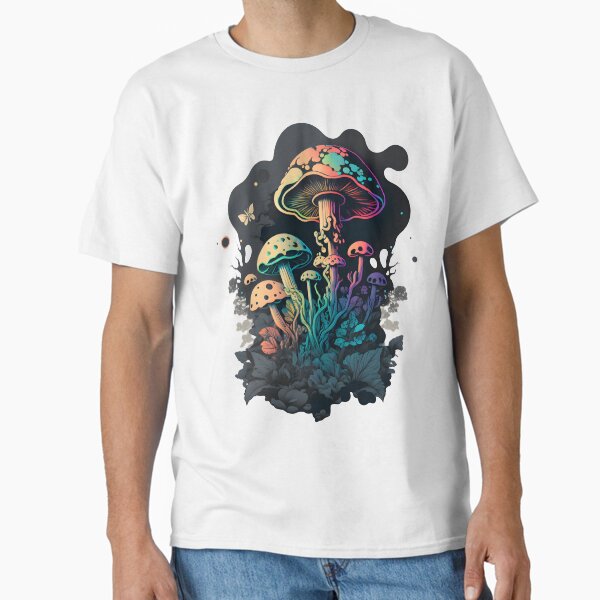 Cute Mushrooms  Classic T-Shirt for Sale by BetOova