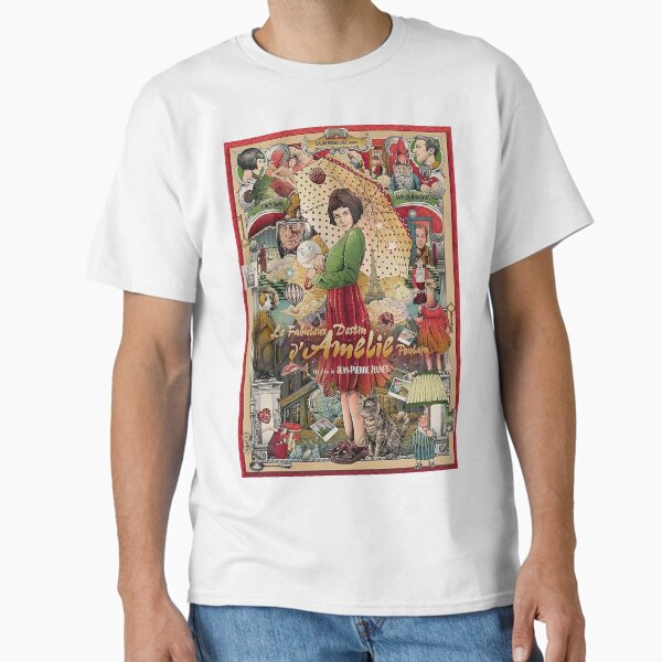 Amelie 2001 Movie  Classic T-Shirt for Sale by virginialafaree