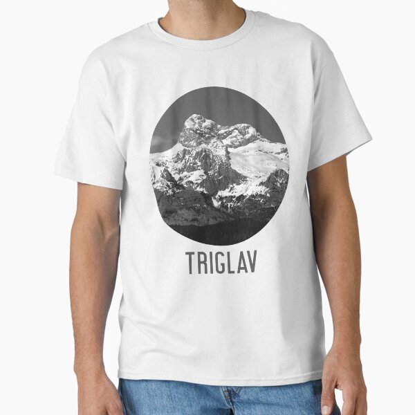 TRIGLAV Mountain Peak Photography Slovenia Classic T-Shirt by PolyChris
