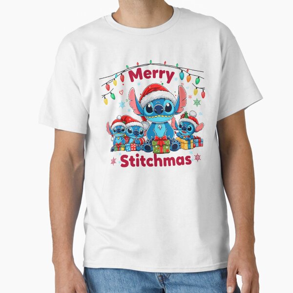 "MERRY STITCHMAS" Classic T-Shirt for Sale by MARIASDESIGNSS