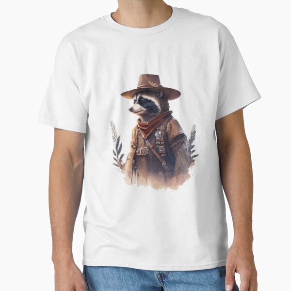 Raccoon Explorer Classic T-Shirt for Sale by AdvancedApe