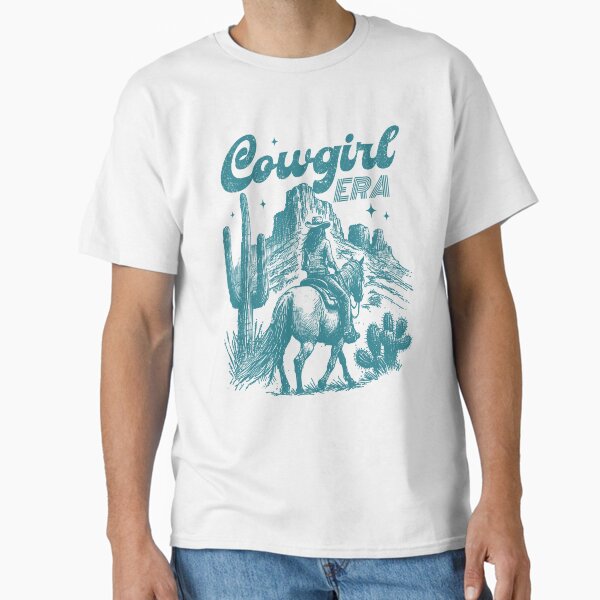 Cowgirl Era Country Western Green Classic T-Shirt for Sale by Jcat7