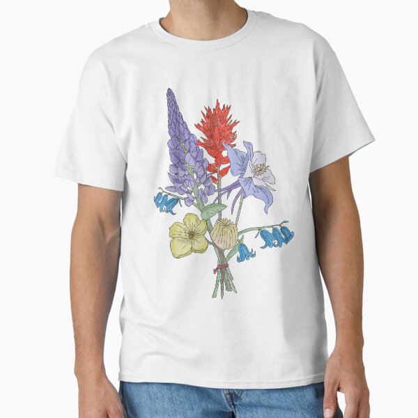 Colorado Wildflowers Classic T-Shirt for Sale by kevkeckhikes
