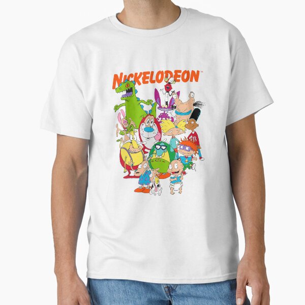 Group Shot All Retro 90s Cartoon Characters Classic T-Shirt for Sale by PigGame