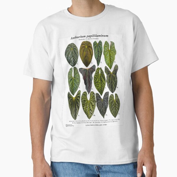 Anthurium papillilaminum I Classic T-Shirt for Sale by AABExotics