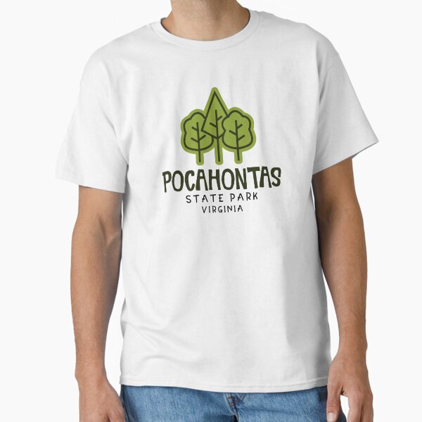 Pocahontas State Park Virginia Trees Classic T-Shirt for Sale by bivenart