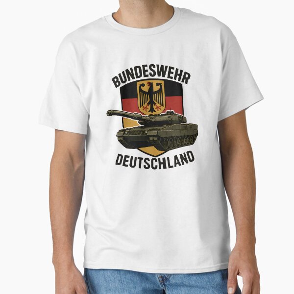 Bundeswehr Tank Design – Germany Coat of Arms Classic T-Shirt by Sascha-Heiko