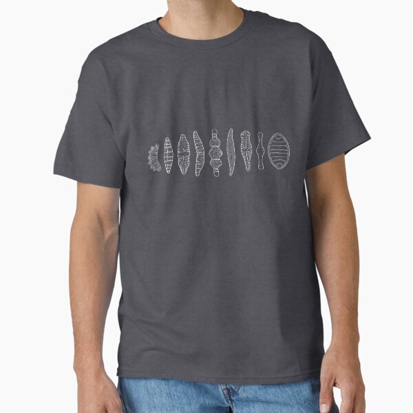 diatom morphologies lineup Classic T-Shirt for Sale by cyanochic