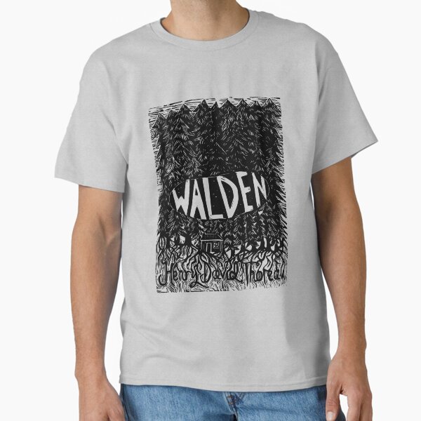 Walden Linocut Classic T-Shirt for Sale by louweasely