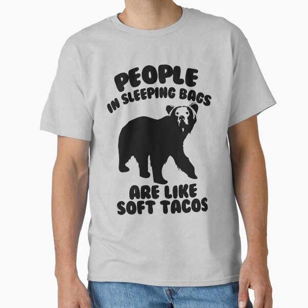 Camping Humor - Bear Food Classic T-Shirt for Sale by Maehemm