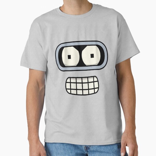 Bender's Face Classic T-Shirt for Sale by TheseShirts