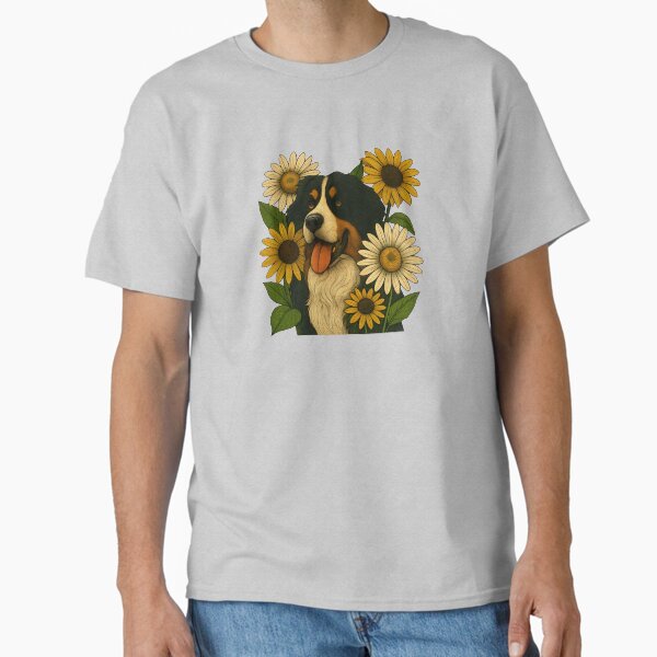 Bernese Mountain Dog Classic T-Shirt for Sale by VelvetRoom