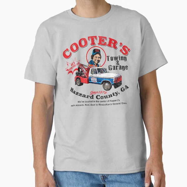 "Cooter's Towing Worn Hazzard County" Classic T-Shirt for Sale by alhern67