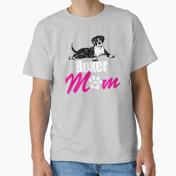 Boxer Mom Classic T-Shirt for Sale by KingBosh