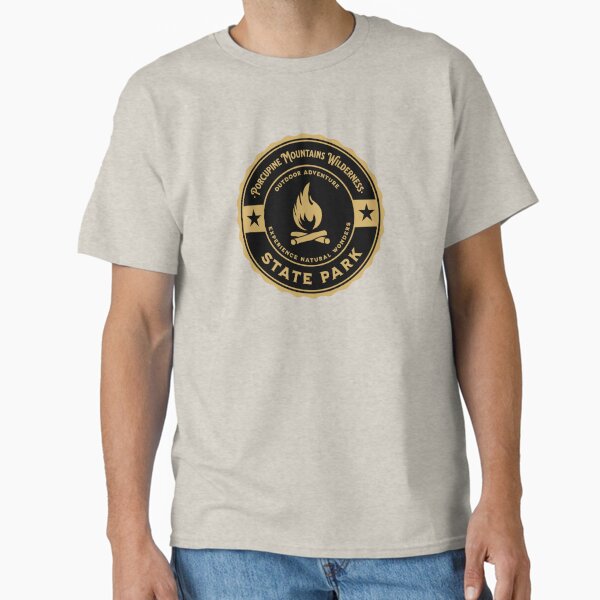 Lake Superior. Porkies Porcupine Mountains Wilderness State Park Michigan Classic T-Shirt for Sale by CattlettArt