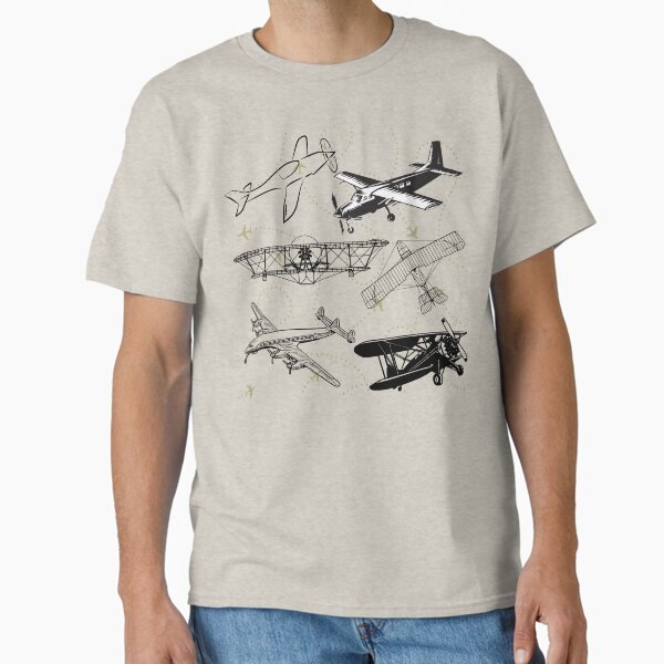 Aviation Classic T-Shirt for Sale by tadpoledreams