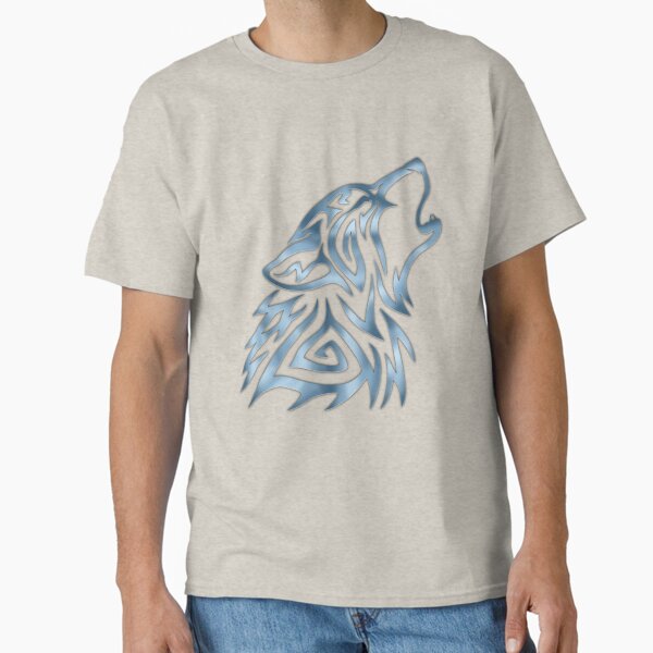 Tribal Howl Steel Classic T-Shirt for Sale by Hareguizer