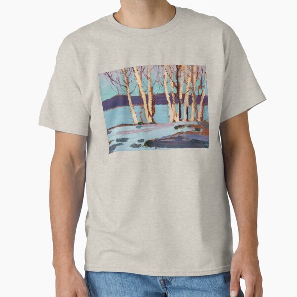 Tom Thomson Birches Spring 1917 Classic T-Shirt for Sale by TheRedVineyard