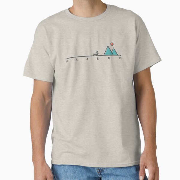 3rd Gen Mitsubishi Pajero Overland Camping Classic T-Shirt for Sale by thenanuk