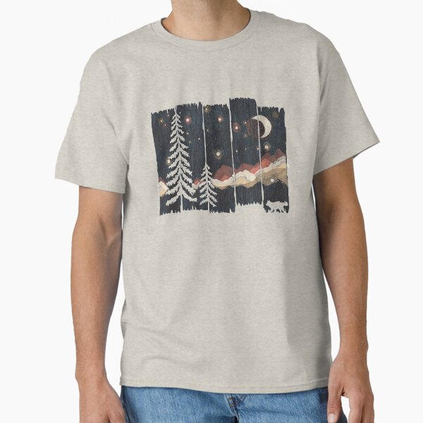Starry Night in the Mountains... Classic T-Shirt for Sale by ndtank