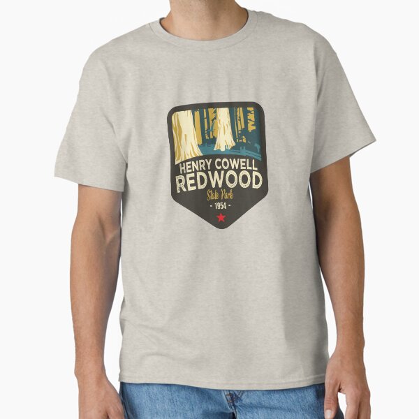 California Treasures Badge #4 of 10 - Henry Cowell Redwood State Park Classic T-Shirt for Sale by mp2262