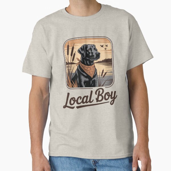 Local Boy - Hunting Dog Owner Classic T-Shirt by Lichtisign