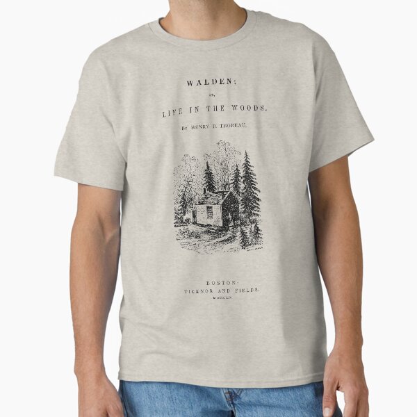 walden Classic T-Shirt for Sale by bumblethebee