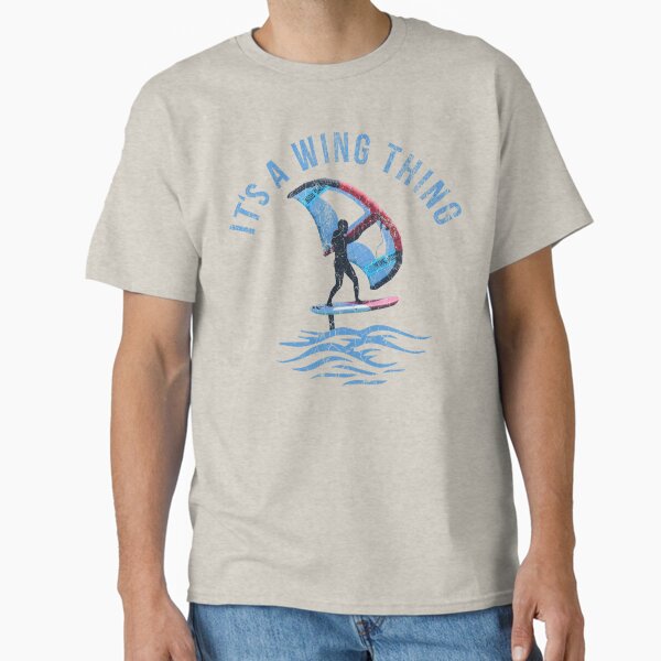 It's a wing thing Vintage Wing Foil Wing Surf Wingfoiler Wingsurfer Classic T-Shirt by LumbardaDesigns