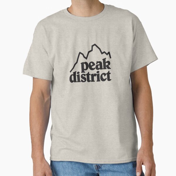 Peak District Retro Logo Tee Classic T-Shirt for Sale by niftyfox