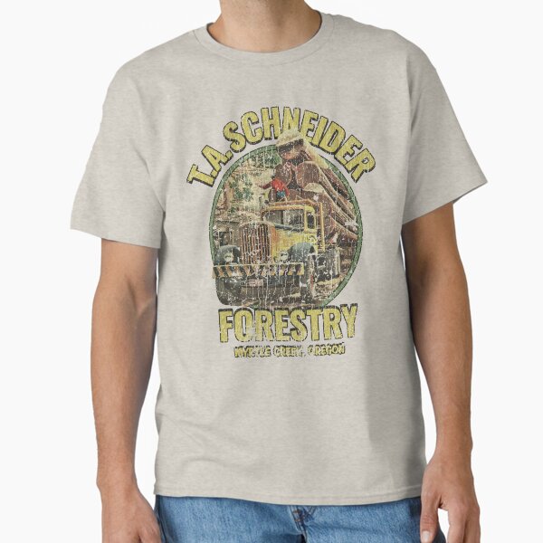 "T.A. Schneider Forestry" Classic T-Shirt for Sale by jacobcdietz